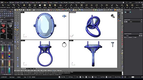 Jewelry 3D CAD Modeling Tutorial MatrixGold