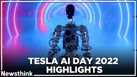 Tesla Reveals Robot at AI Day 2022 (HIGHLIGHTS)