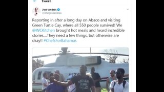 Chef Jose Andres helping hurricane victims