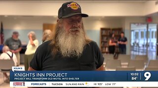 Old Knights Inn Motel Turned into Homeless Shelter