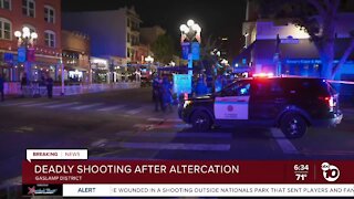 Police investigate deadly shooting in Gaslamp Quarter