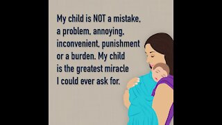 My child is not a mistake [GMG Originals]