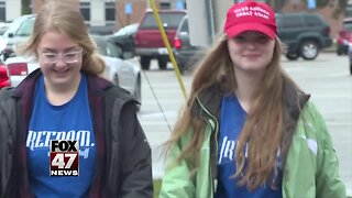 Student says teacher pulled off her 'Women For Trump' pin