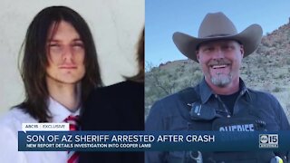 Report reveals Sheriff Lamb's son was believed to be 'impaired' during near-fatal crash