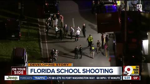 Thirty minutes before the end of the school day, gunfire started in Parkland, Florida