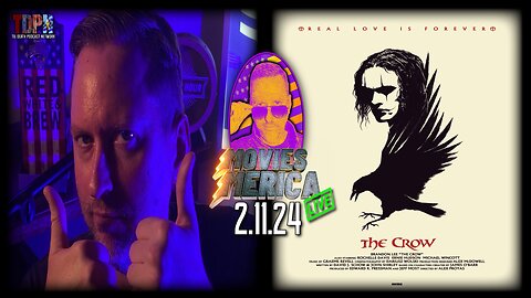 The Crow (1994) SPOILER FREE REVIEW LIVE | Movies Merica | 2.11.24