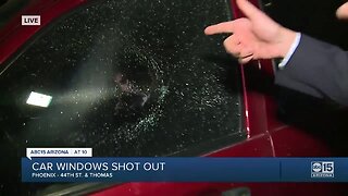 Car windows shot out in Valley neighorhoods