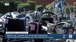 Medical supplies delivered to those in need in Nicaragua