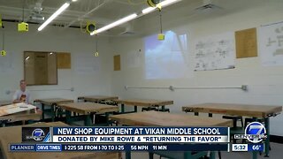 Vikan Middle School gets new wood shop