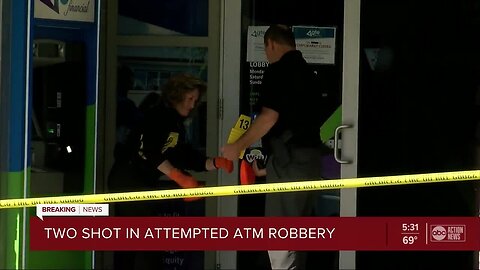 Two shot in attempted ATM robbery in Brandon