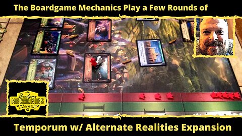 The Boardgame Mechanics Play a Few Rounds of Temporum with Alternate Realities Expansion