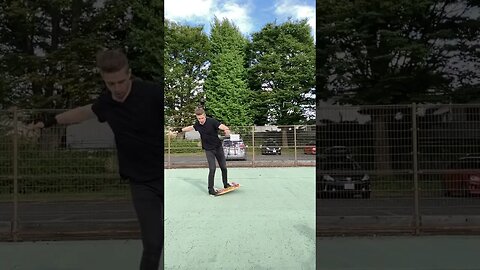 Freestyle Skateboard Trick: Coconut Wheelie to Casper Flip