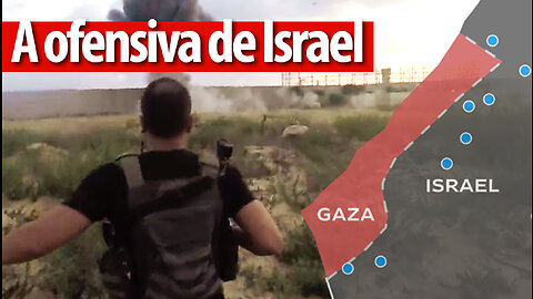 A Contra Ofensiva de Israel ao Hamas | Israel's counter-offensive Hamas | JV Jornalismo Verdade