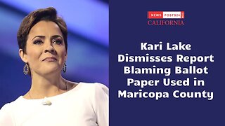 Kari Lake Dismisses Report Blaming Ballot Paper Used in Maricopa County