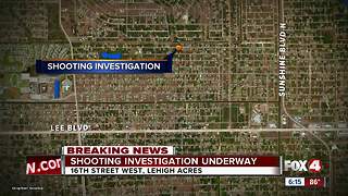 Shooting investigation underway in Lehigh Acres