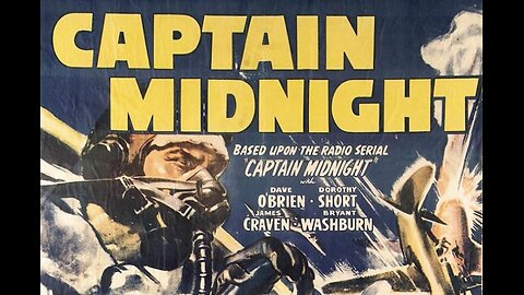 CAPTAIN MIDNIGHT (1942)--colorized