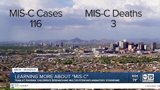 Phoenix Children's learning more about MIS-C