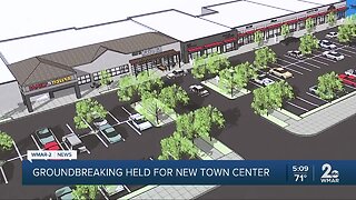 Groundbreaking held for new town center in Baltimore