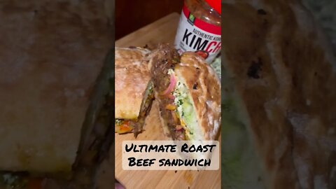 Ultimate Roast Beef Sandwich!! #roastbeef #homemade #potbelly #suggestedshorts #suggestedvideo