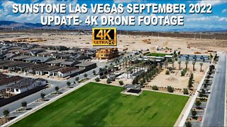 Sunstone Las Vegas September 2022 Update 4K Drone Footage