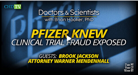 Pfizer Knew | Clinical Trial Fraud Exposed