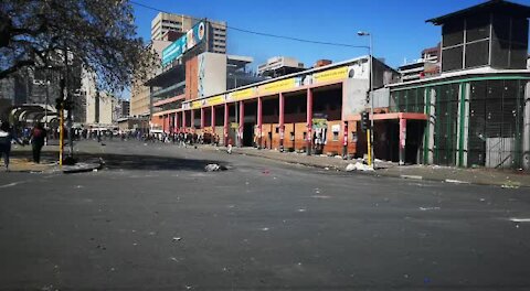 Johannesburg shut down (fpR)