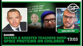 Vaxxed & Boosted Teachers Shedding Spike Proteins On Children