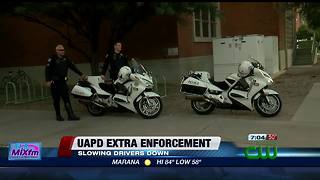 UAPD policing most dangerous intersections around town to keep students and drivers safe