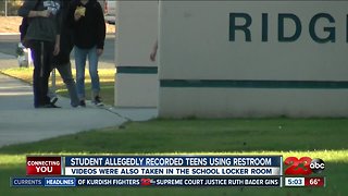 Teen arrested for recording boys using bathroom and changing at high school