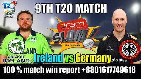 Ireland vs Germany Live , ICC Mens T20 World Cup Qualifier A 2022 , icc t20 world cup 2022