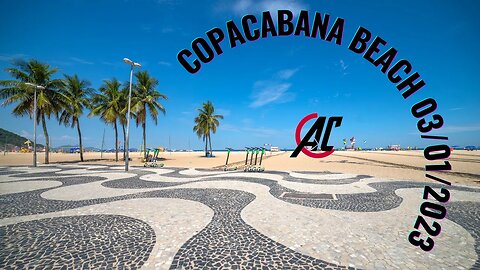 COPACABANA BEACH | FORTE | VERAO RIO DE JANEIRO | 03JAN2023