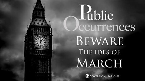 Beware the Ides of March | Public Occurrences, Ep. 81