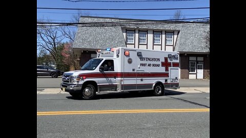 Livingston NJ First Aid Squad Responding from quarters 50 S Livingston Ave
