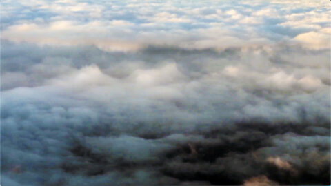 High Flight amongst the clouds