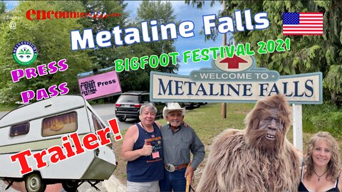 Metaline Falls Bigfoot Festival Press Pass Trailer