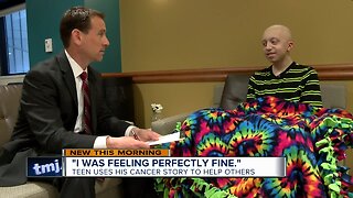 'I was feeling perfectly fine': Greendale teen battling cancer in need of bone marrow transplant
