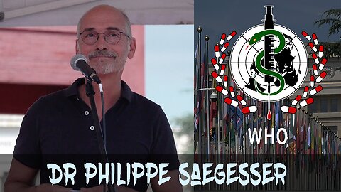 Manif à Genève | Philippe Saegesser : Le traité pandémie de l'OMS vole à la Suisse sa souveraineté!
