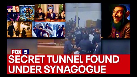 Secret Synagogue Tunnels Left Behind NY Police Cover Up Media Silent Admits Chabad Lubavitch Member