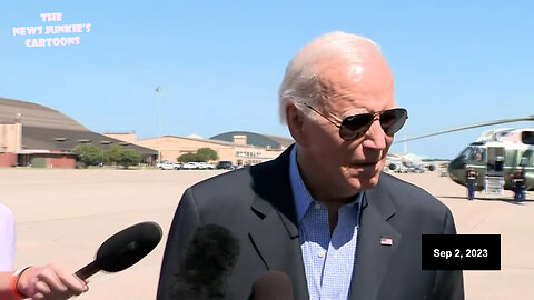 Biden laughs, smirks, and says "do you?" when asked whether he agreed with DeSantis that security couldn't support his visit. Floridians: "FJB!"