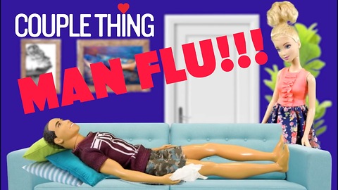 When Your BF Has Man Flu | CoupleThing
