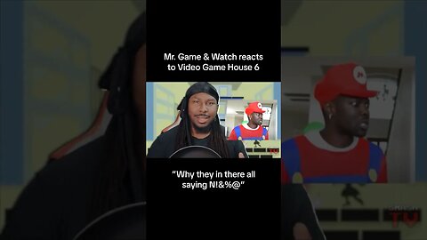 Mr. Game & Watch reacts to Video Game House 6 #shorts #videogamehouse