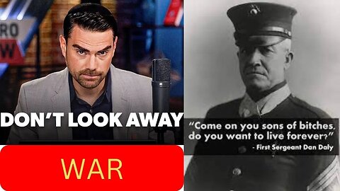 Young Black Conservative reacts to @BenShapiro "Do NOT Look Away" I don't think ben or most get war