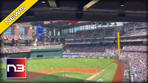 AMAZING SIGHT in Texas as Baseball Stadium is PACKED for Opening Day