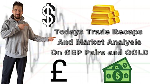 Feb 8/21 Trade Recaps And Market Analysis On GBP Pairs + GOLD