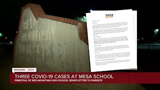 Three COVID-19 cases at Mesa school
