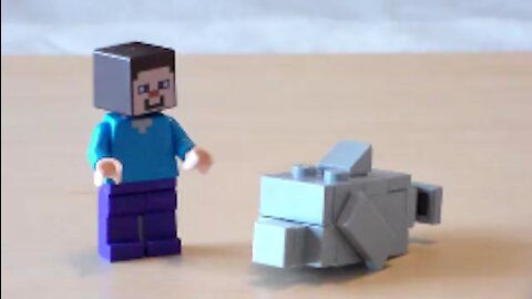 Lego Minecraft Dolphin Tutorial