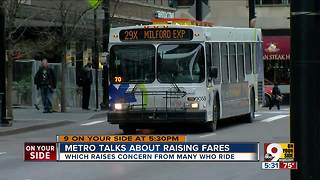 Metro talks about raising fares