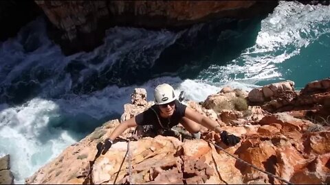 Abseiling the Horizontal Falls - Free Range Sailing Ep 8