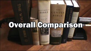 COMPARING ALL EARLY ENGLISH BIBLES