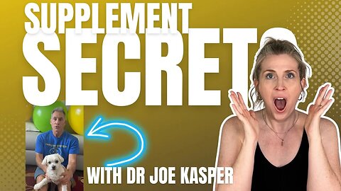 The Low Down on Supplements with Dr Joe Kasper